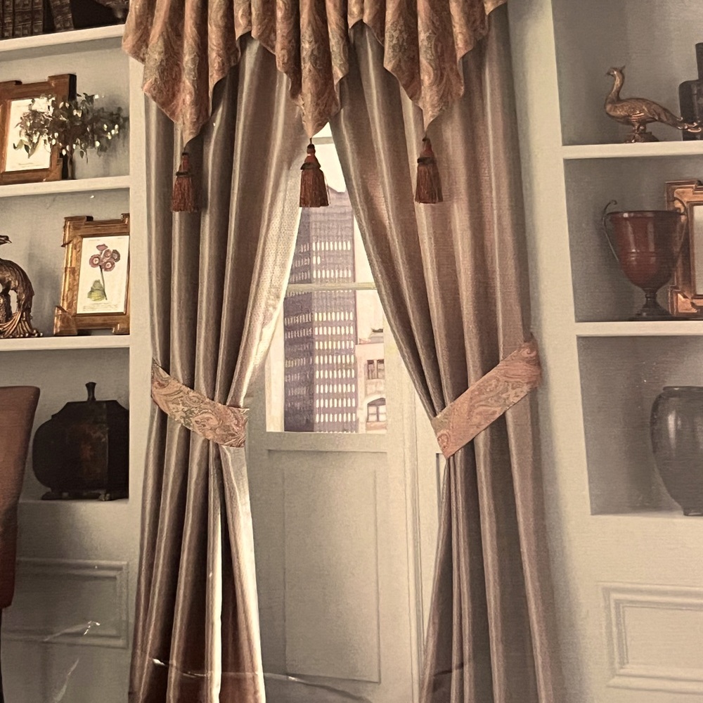 Waterford” Elegant Drapes - Brogan Luxury, Pole Top Drapes 50”x84”